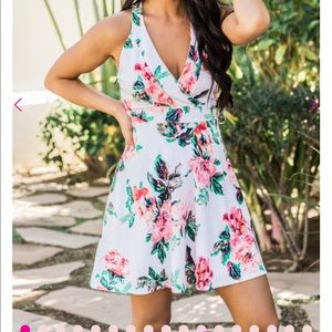 Floral dress- worn once